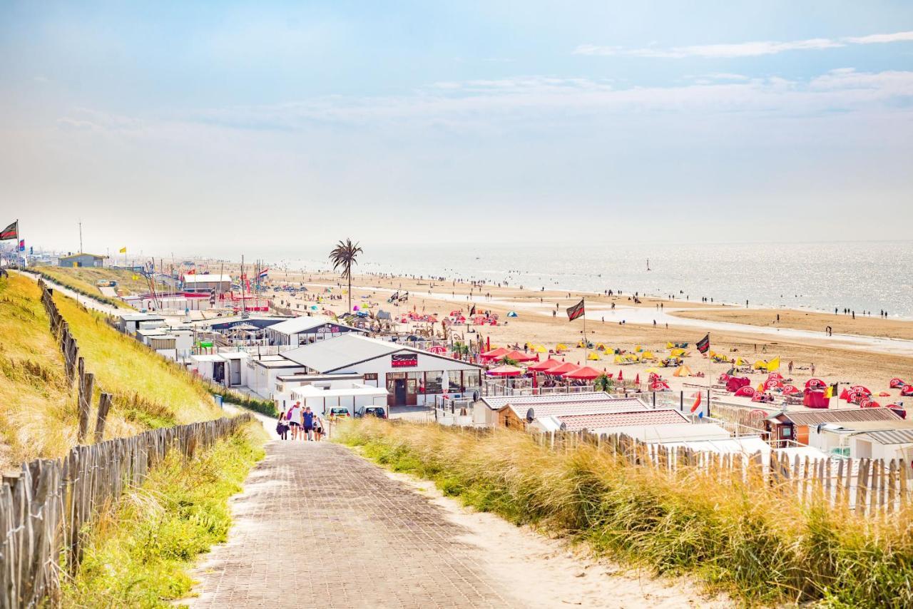 Вилла Chalet For 2 At The Beach Зандфорт Экстерьер фото